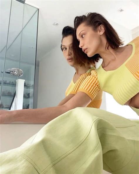 bella hadid nudes|Bella Hadid Posed Naked for Jacquemus﻿ in New Instagram。